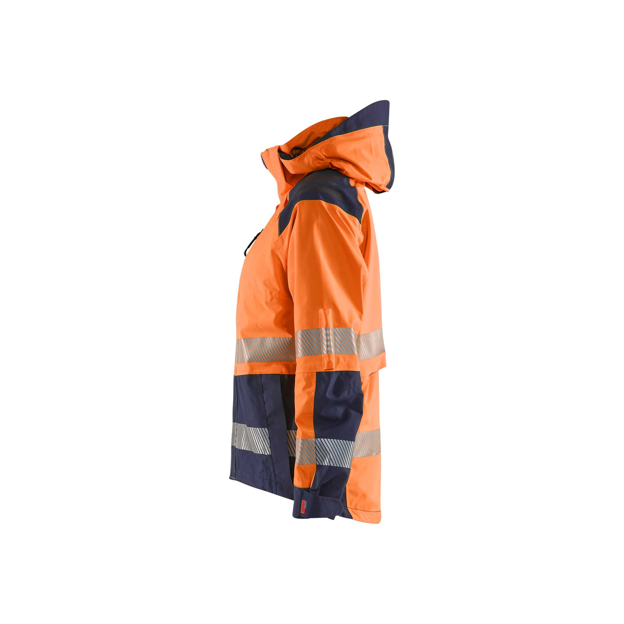 BLAKLADER 44361987 Women’s Hi Vis Shell Jacket Hi Vis Reflective Shell Work Jacket WOMEN - Waterproof